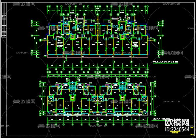 睢宁西盛园新三期工程20号给排水设计施工图下载（渲染图4）