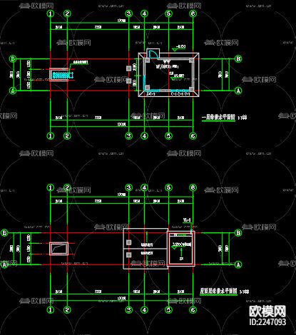 泗洪县红桥学校东大门给排水施工图设计下载（渲染图3）