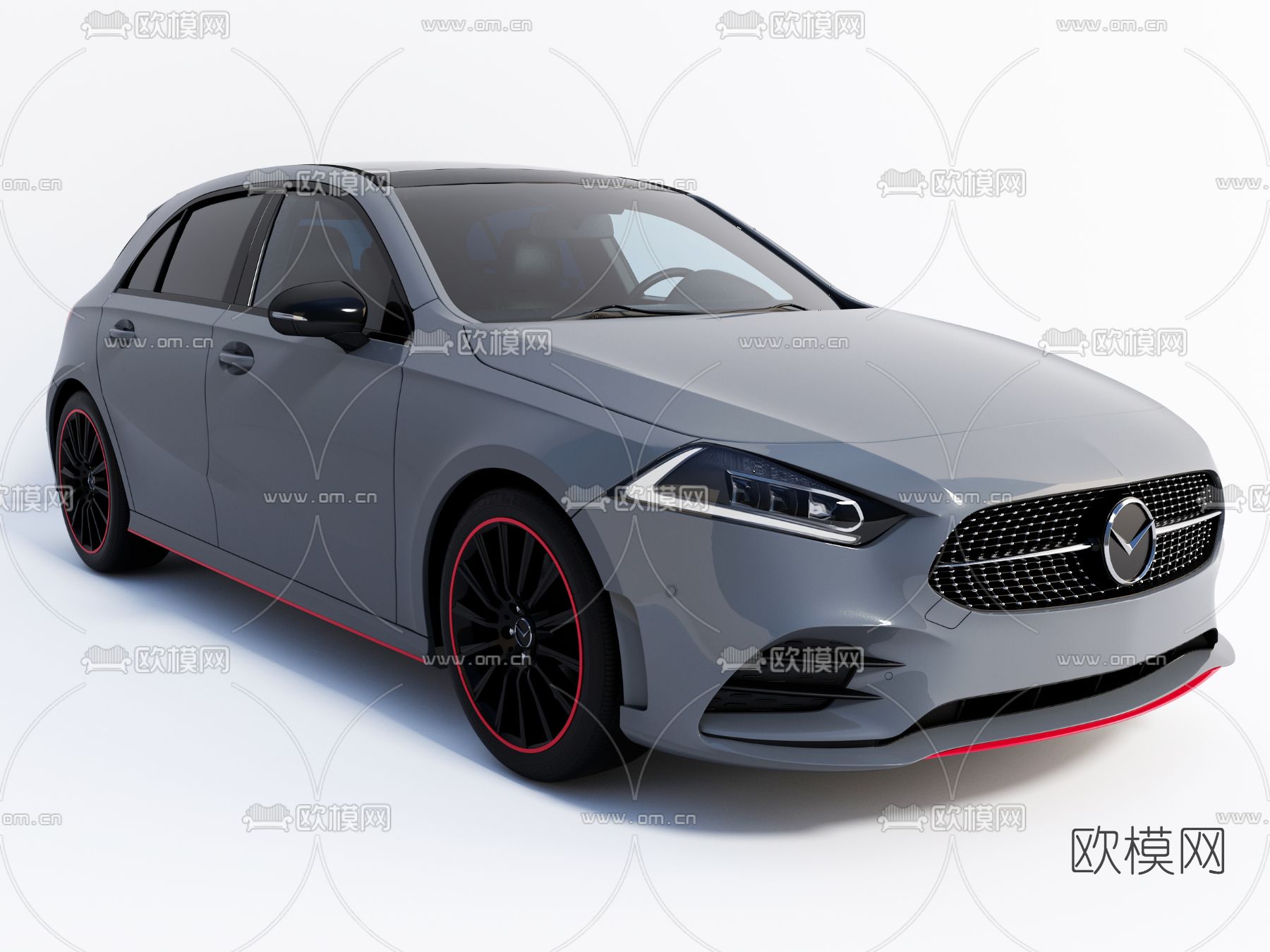 现代汽车3d模型下载