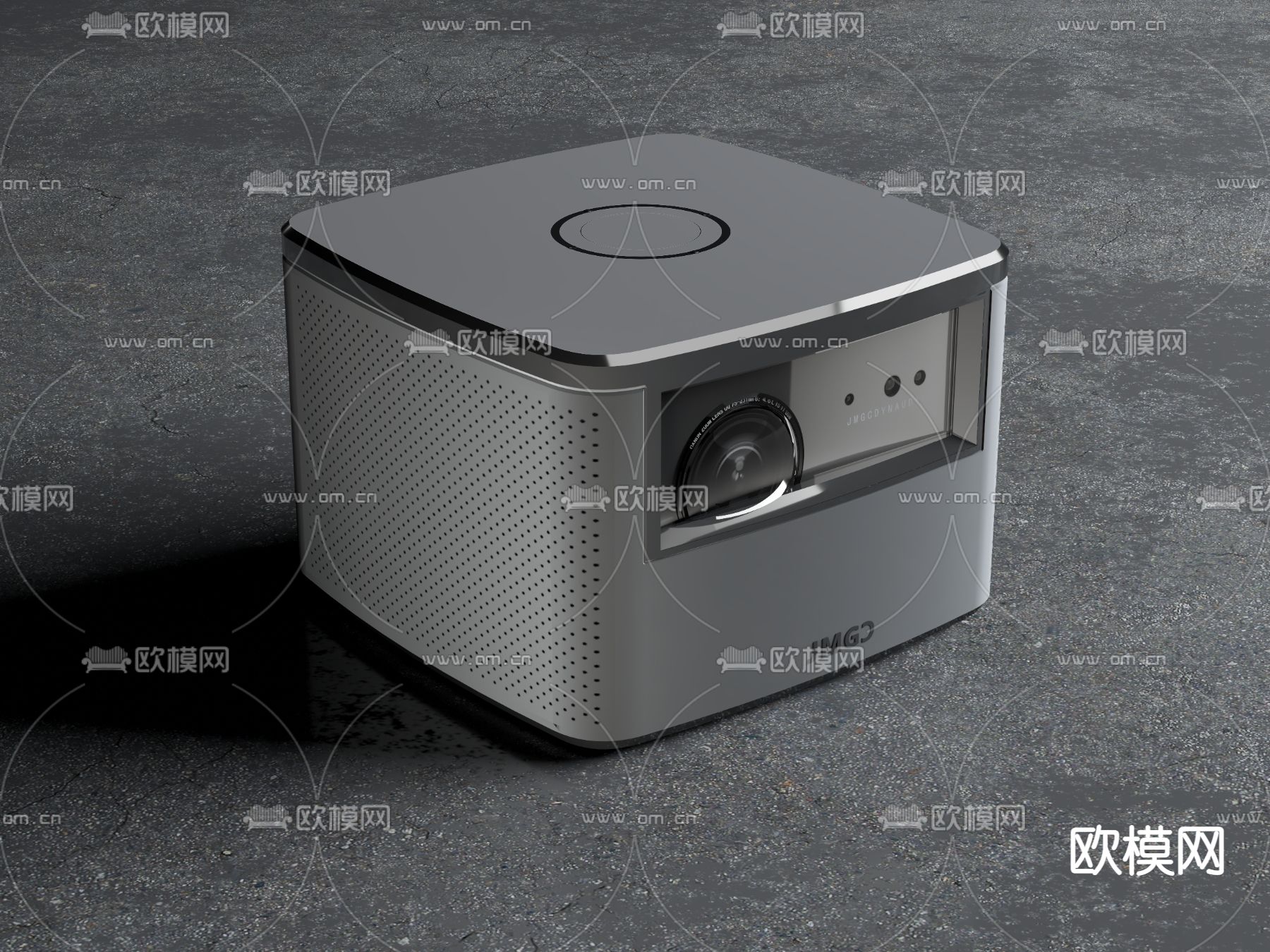 投影仪3d模型下载