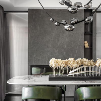 世尊设计 高级灰餐厅