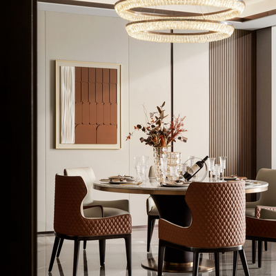 易和设计 现代轻奢餐厅
