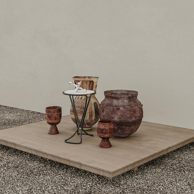  东南亚陶罐器皿古董花瓶su模型 