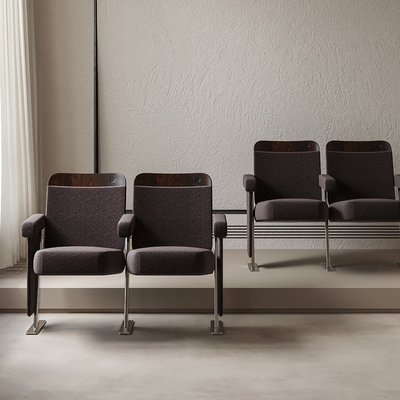  US FAN现代公共椅su模型 