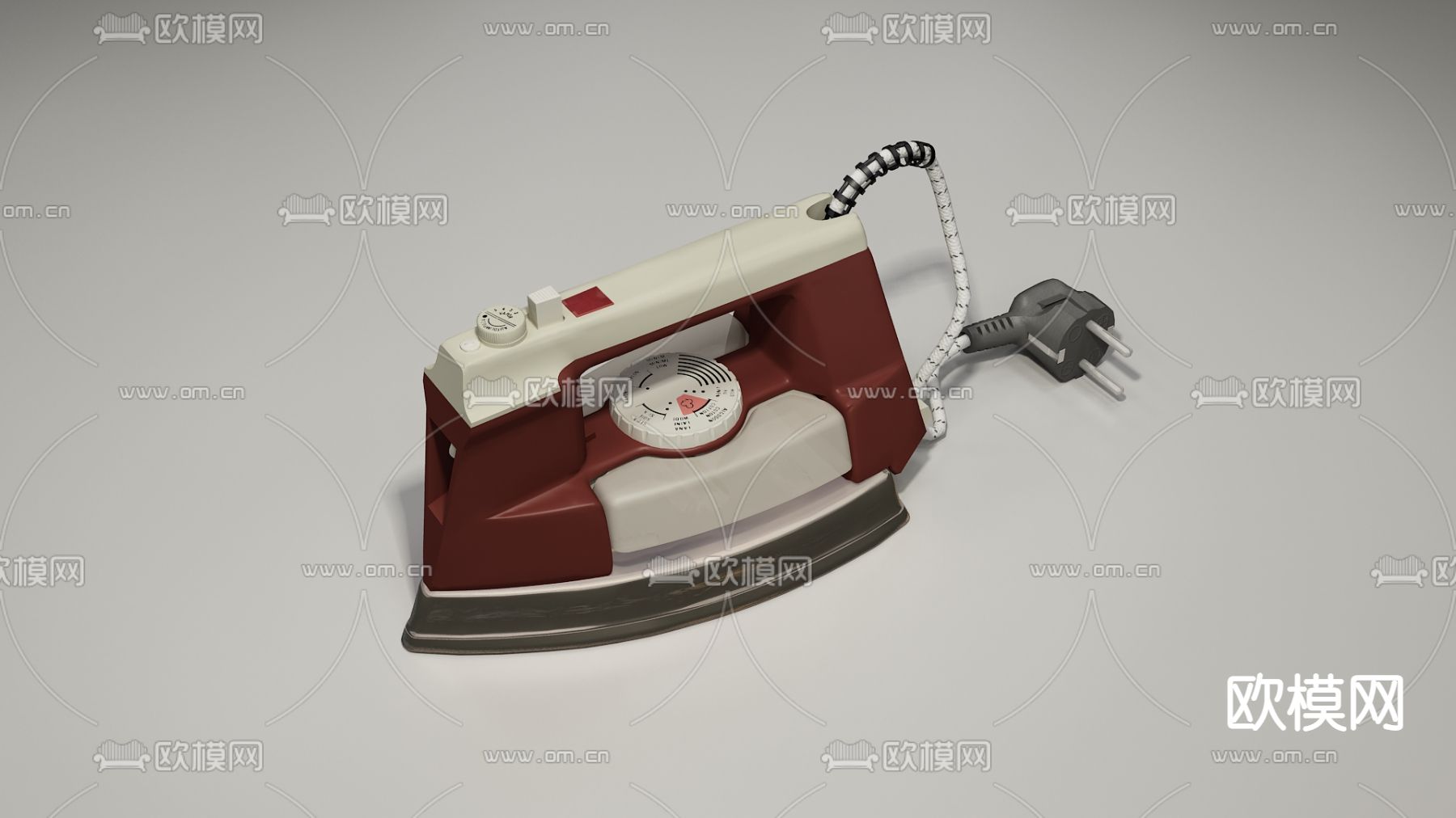 电熨斗3d模型下载