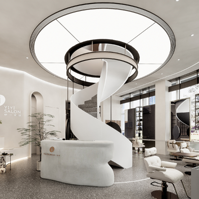  现代理发店su模型 