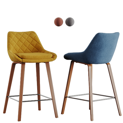 北欧吧椅su模型