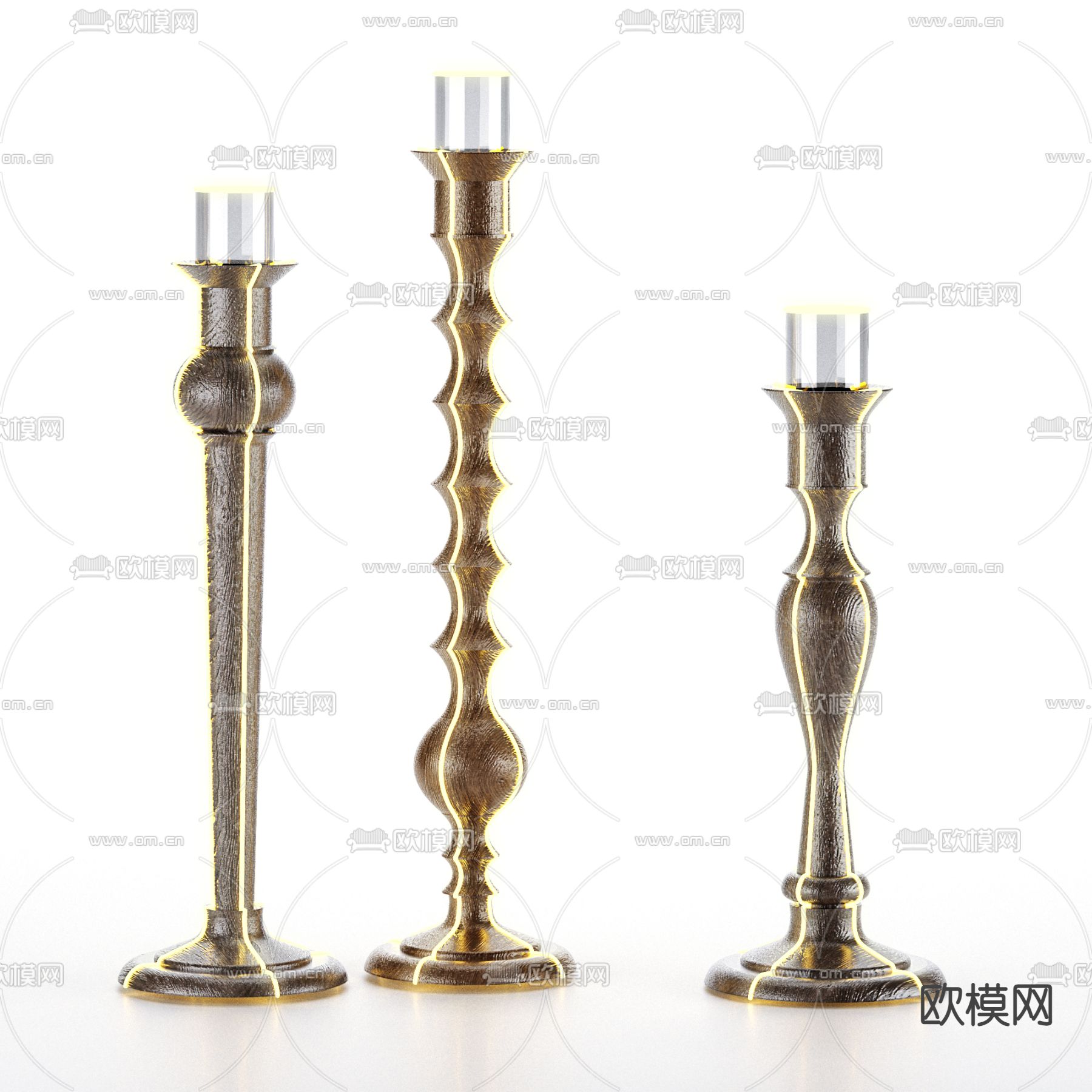 现代落地灯3d模型下载