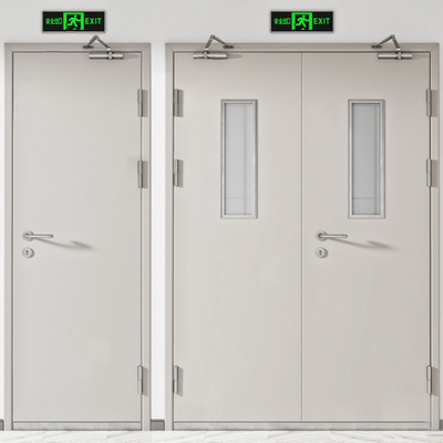  现代防火门消防门su模型 