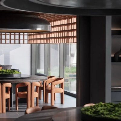 森境设计 餐厅包房