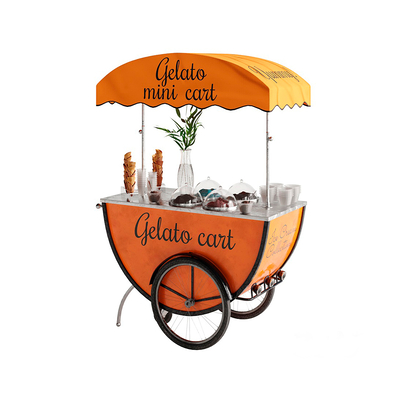  现代移动餐车冰淇淋车su模型 