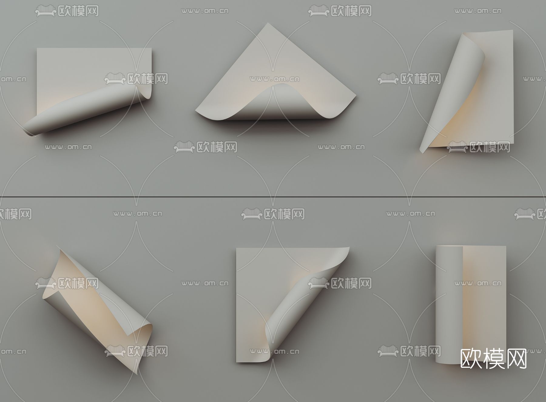 现代创意壁灯3d模型下载