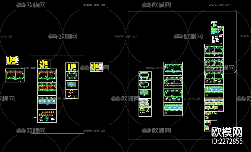 纯净水果汁生产项目包装车间给排水CAD施工图下载（渲染图1）