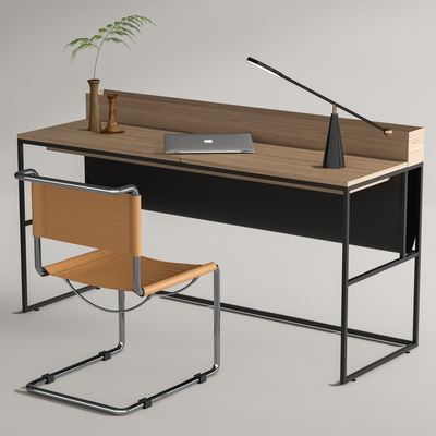 Knoll 书桌椅su模型