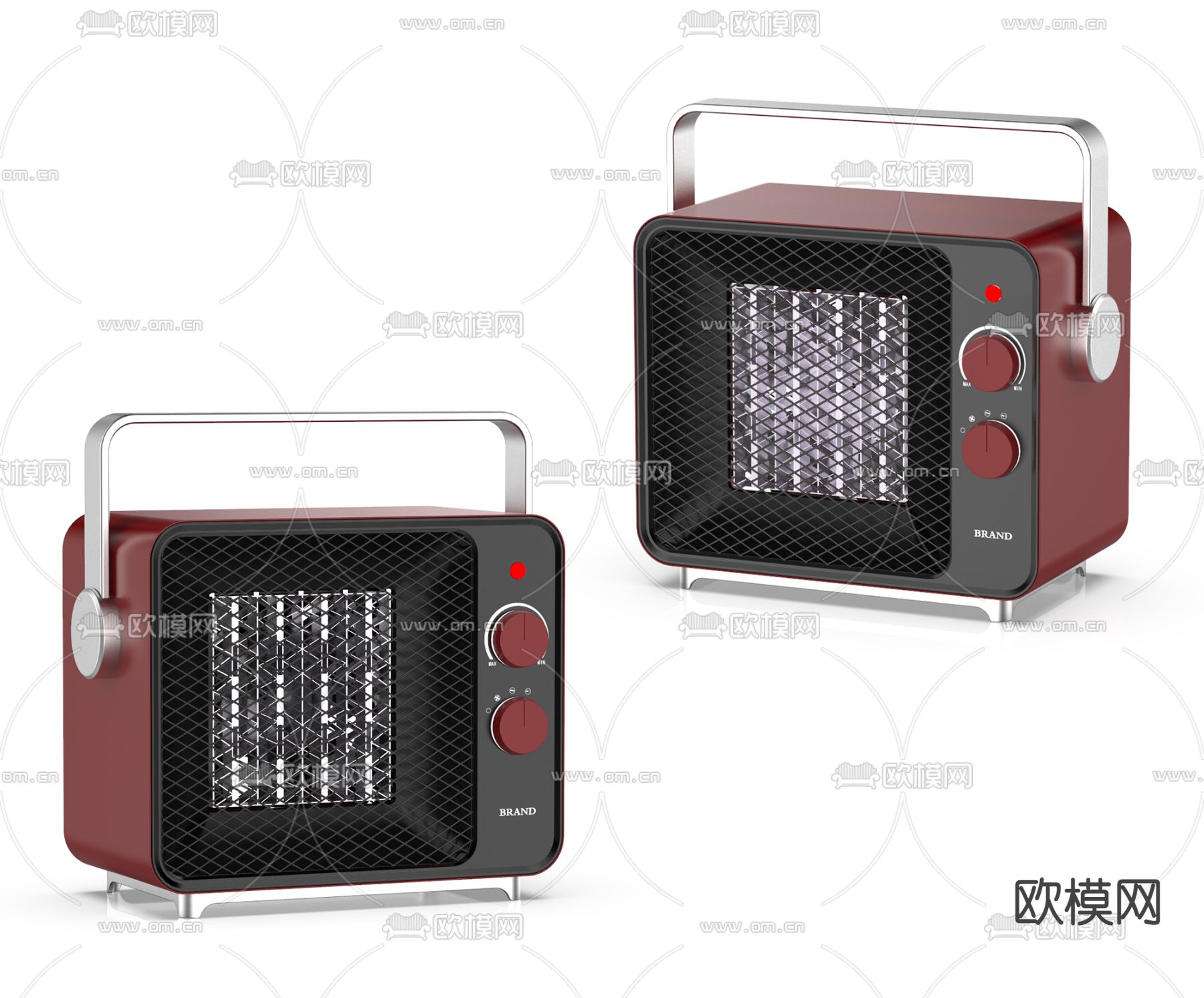 暖风机3d模型下载