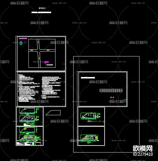 學(xué)校消防cad施工圖下載(渲染圖1)