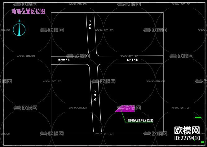 學(xué)校消防cad施工圖下載(渲染圖4)