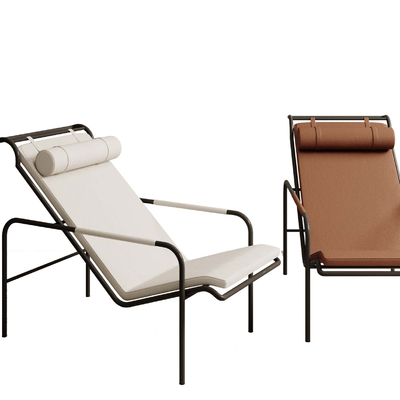  现代躺椅su模型 