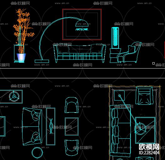 家具cad图库-免费3dmax模型库-欧模网