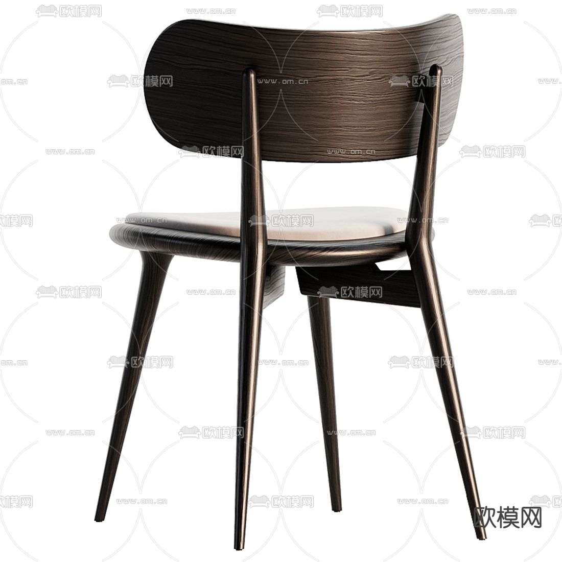Cassina 单椅3d模型下载（渲染图3）