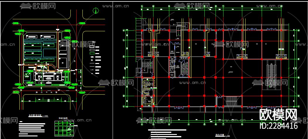 高层商住楼cad施工图下载（渲染图6）