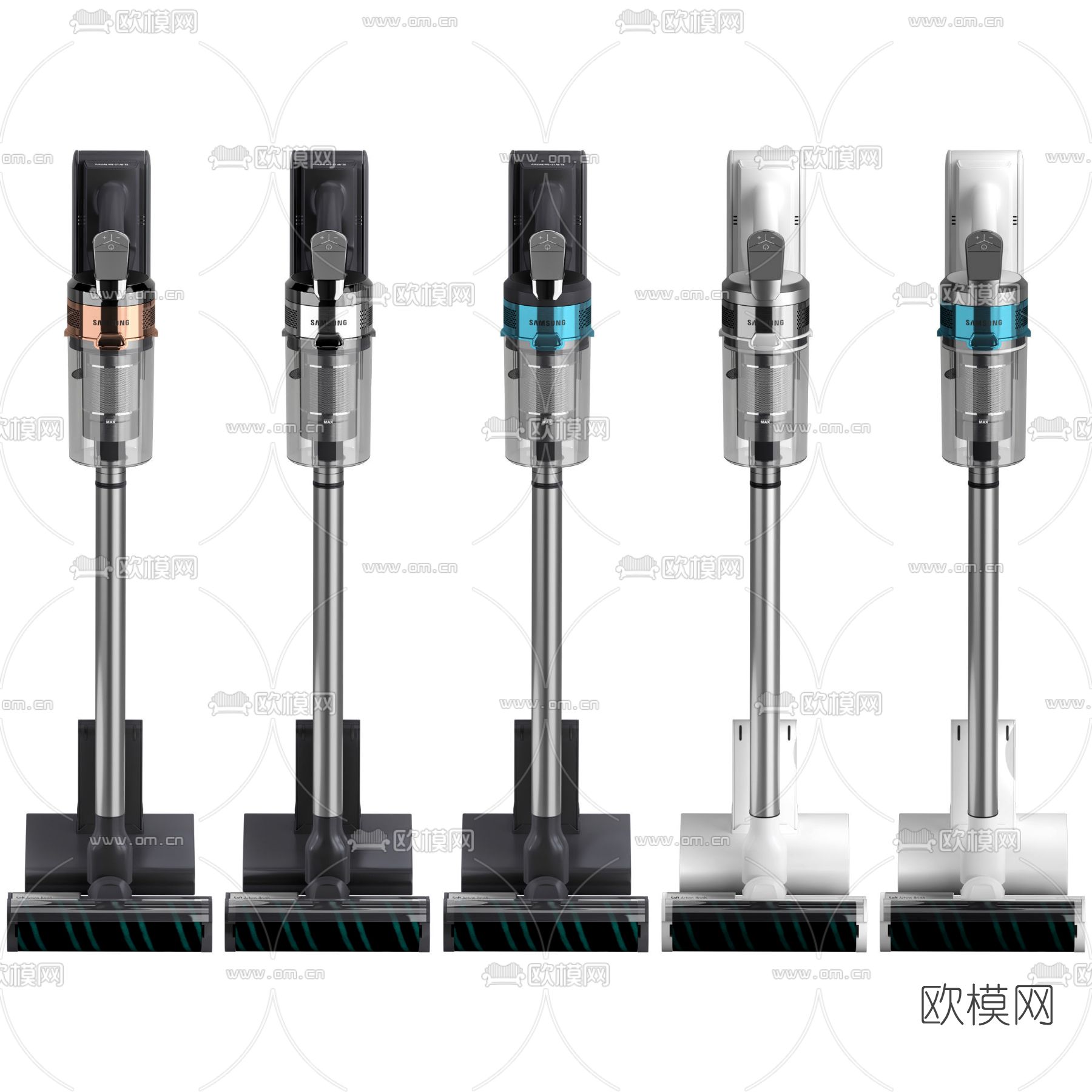samsung 拖把吸尘器3d模型下载（渲染图3）
