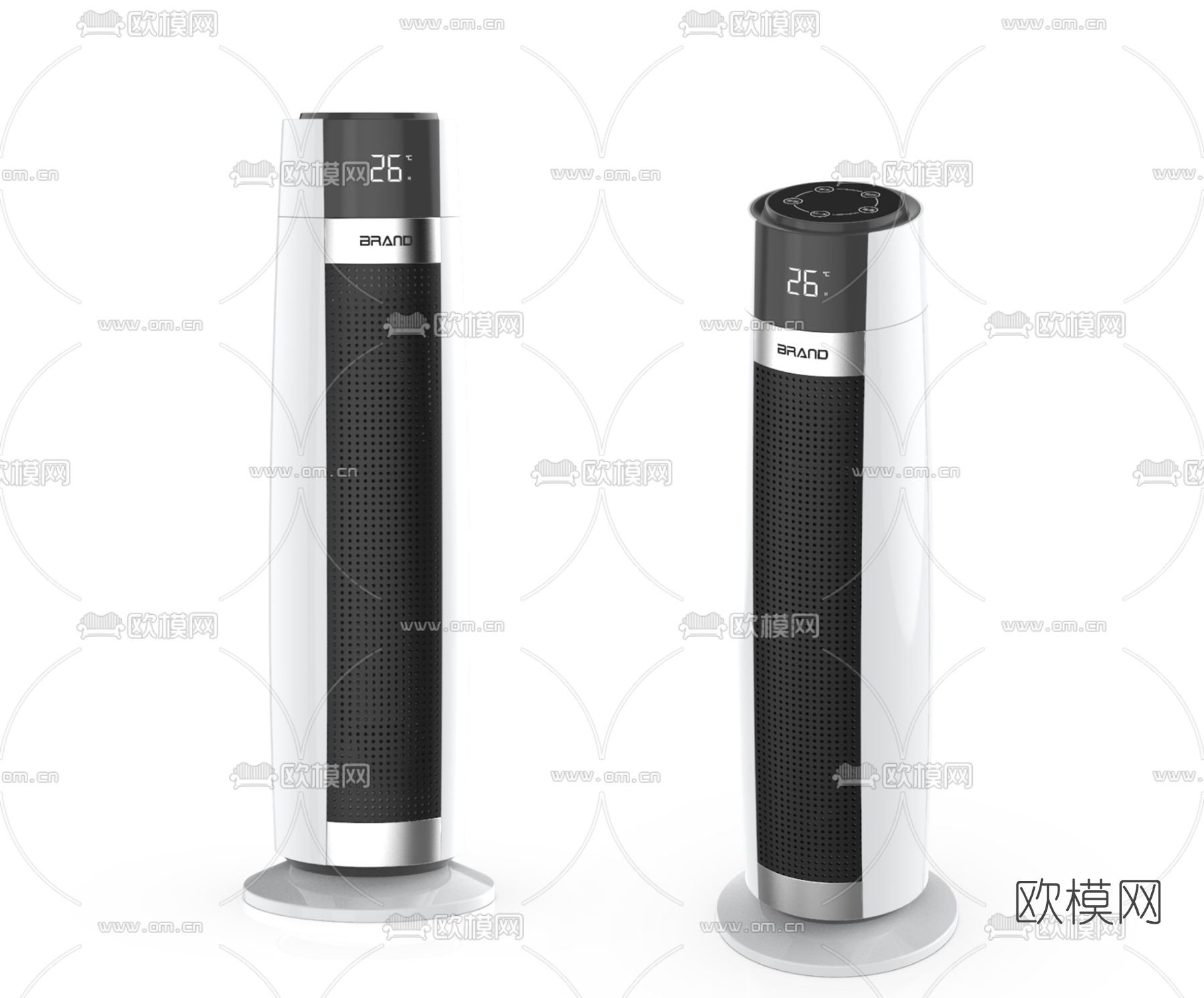 塔扇 风扇3d模型下载