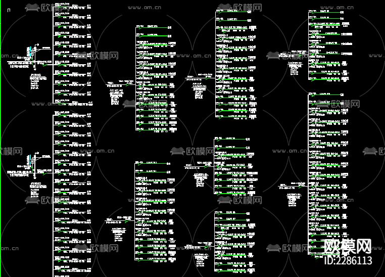 福建某中学五层教学楼cad施工图下载（渲染图4）