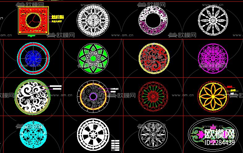 地面拼花图案大全下载（渲染图4）