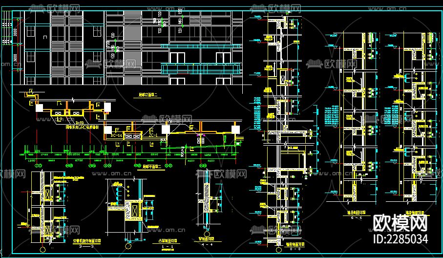 商住楼cad施工图下载（渲染图4）