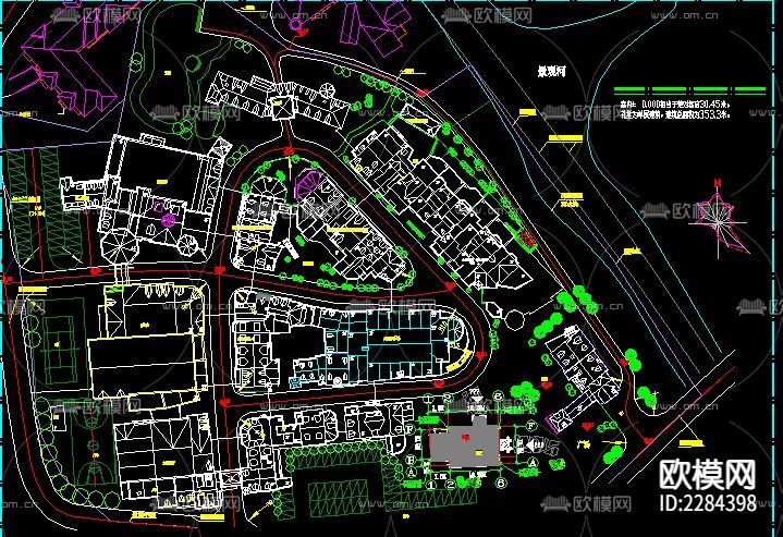 教堂全套建筑設(shè)計及規(guī)劃CAD施工圖下載(渲染圖2)