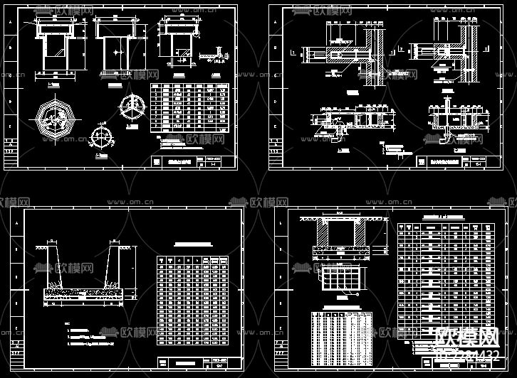 环保工程通用CAD施工图下载（渲染图5）