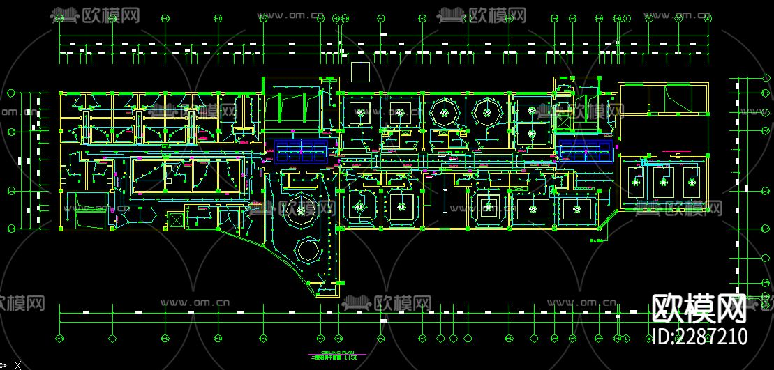 电气cad布置图下载（渲染图6）