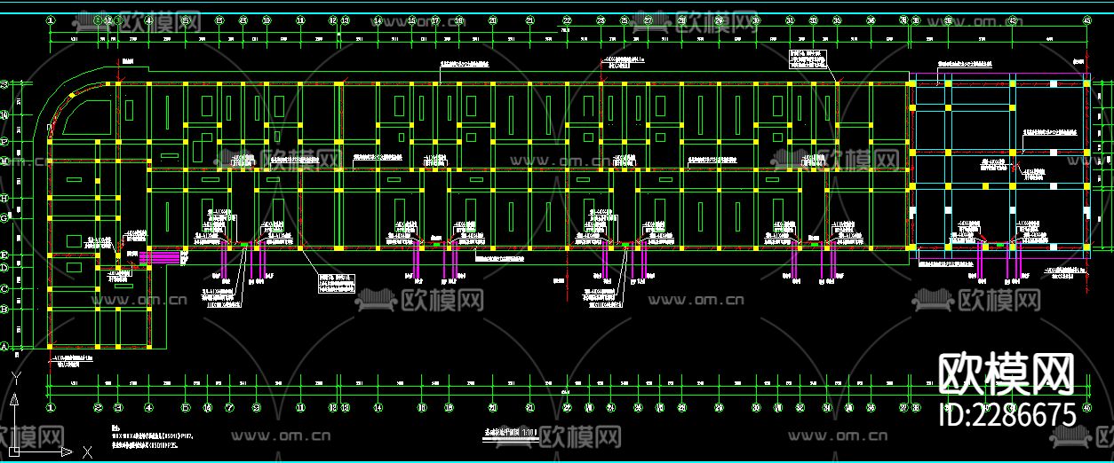 商住楼cad电气图下载（渲染图6）