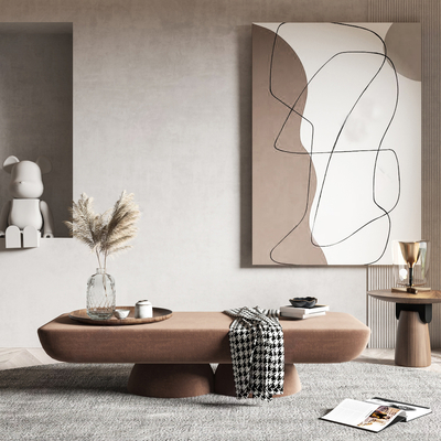  现代沙发凳 脚踏su模型 