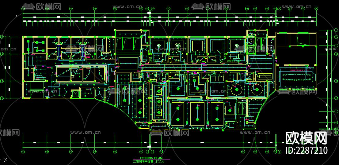 电气cad布置图下载（渲染图5）