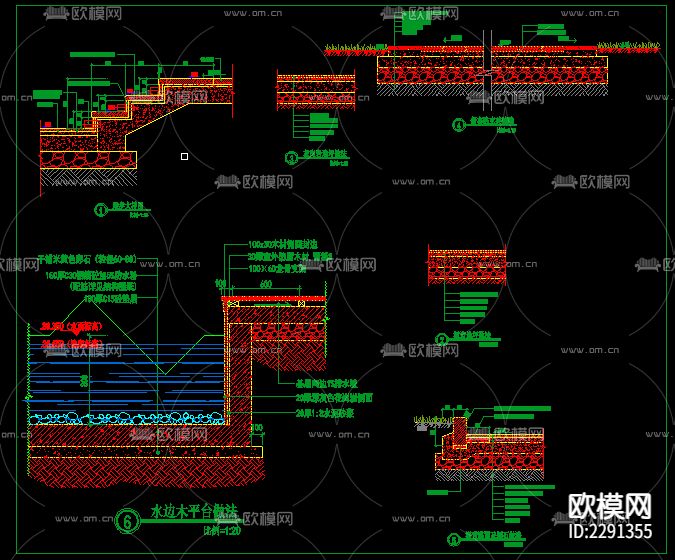 基础cad大样图下载