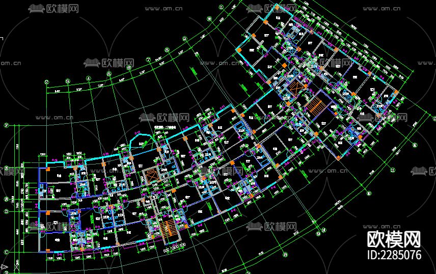 凯悦宾馆cad施工图下载（渲染图3）