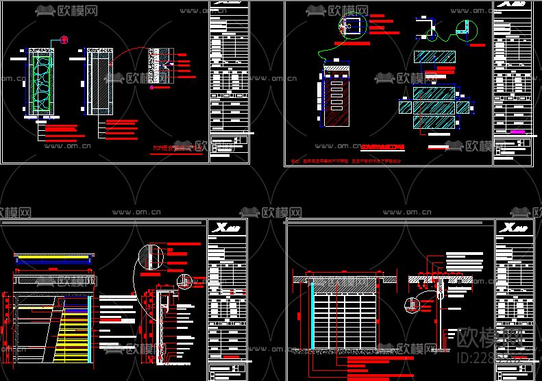 服装店cad平面图下载（渲染图5）