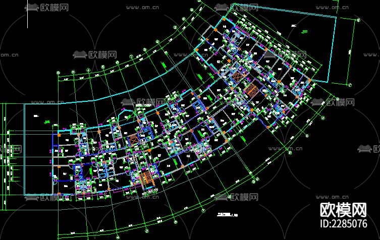 凯悦宾馆cad施工图下载（渲染图6）