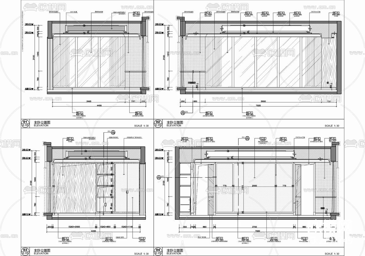 家居cad平面图下载（渲染图7）
