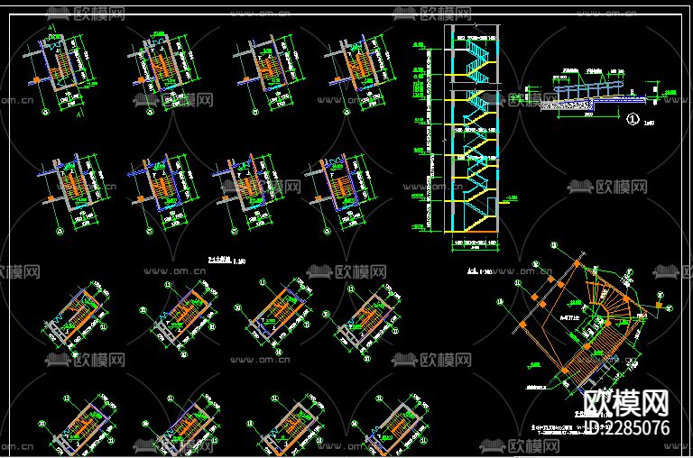 凯悦宾馆cad施工图下载（渲染图5）