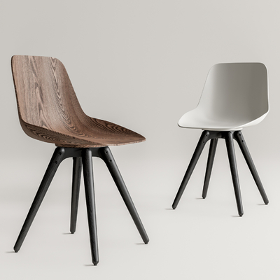  Poliform现代单椅 餐椅su模型 