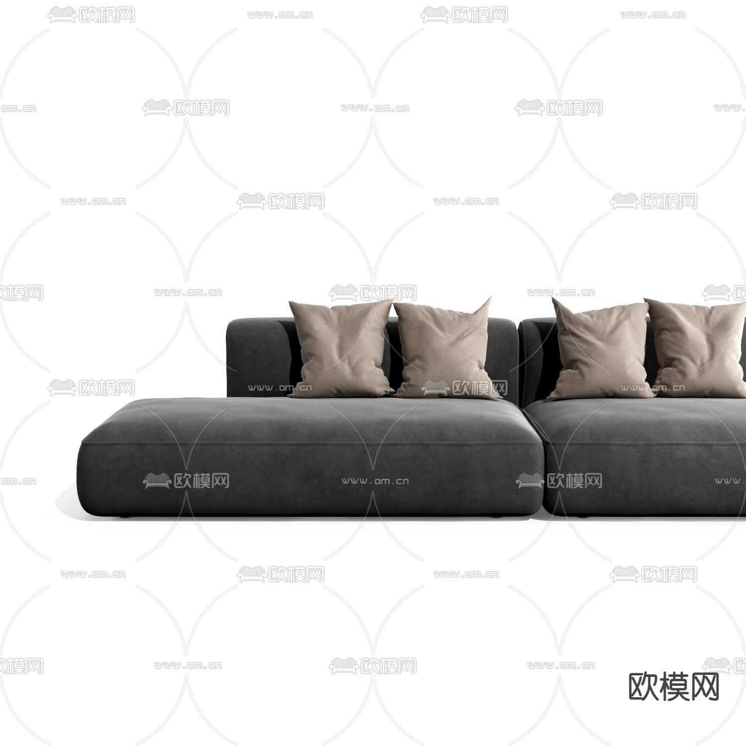 FLEXFORM 双人沙发3d模型