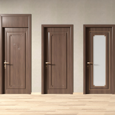 通顶门 单开门 房门su模型