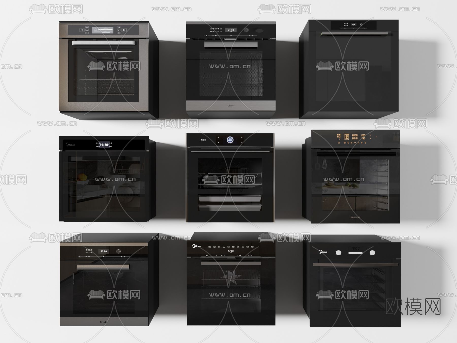 消毒柜 洗碗柜3d模型下载