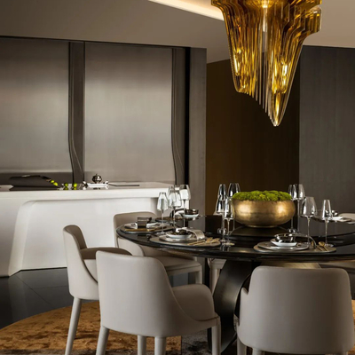 郑忠 现代轻奢餐厅