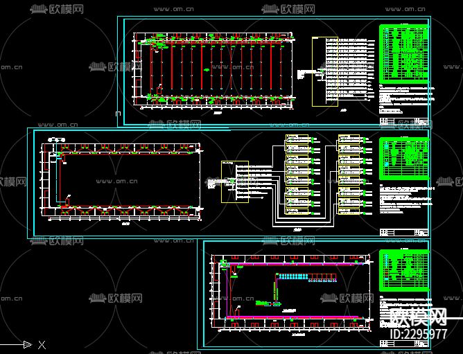 仓库强弱电CAD施工图下载