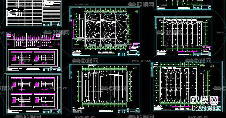 可燃易爆仓库报警系统CAD节点大样下载（渲染图2）