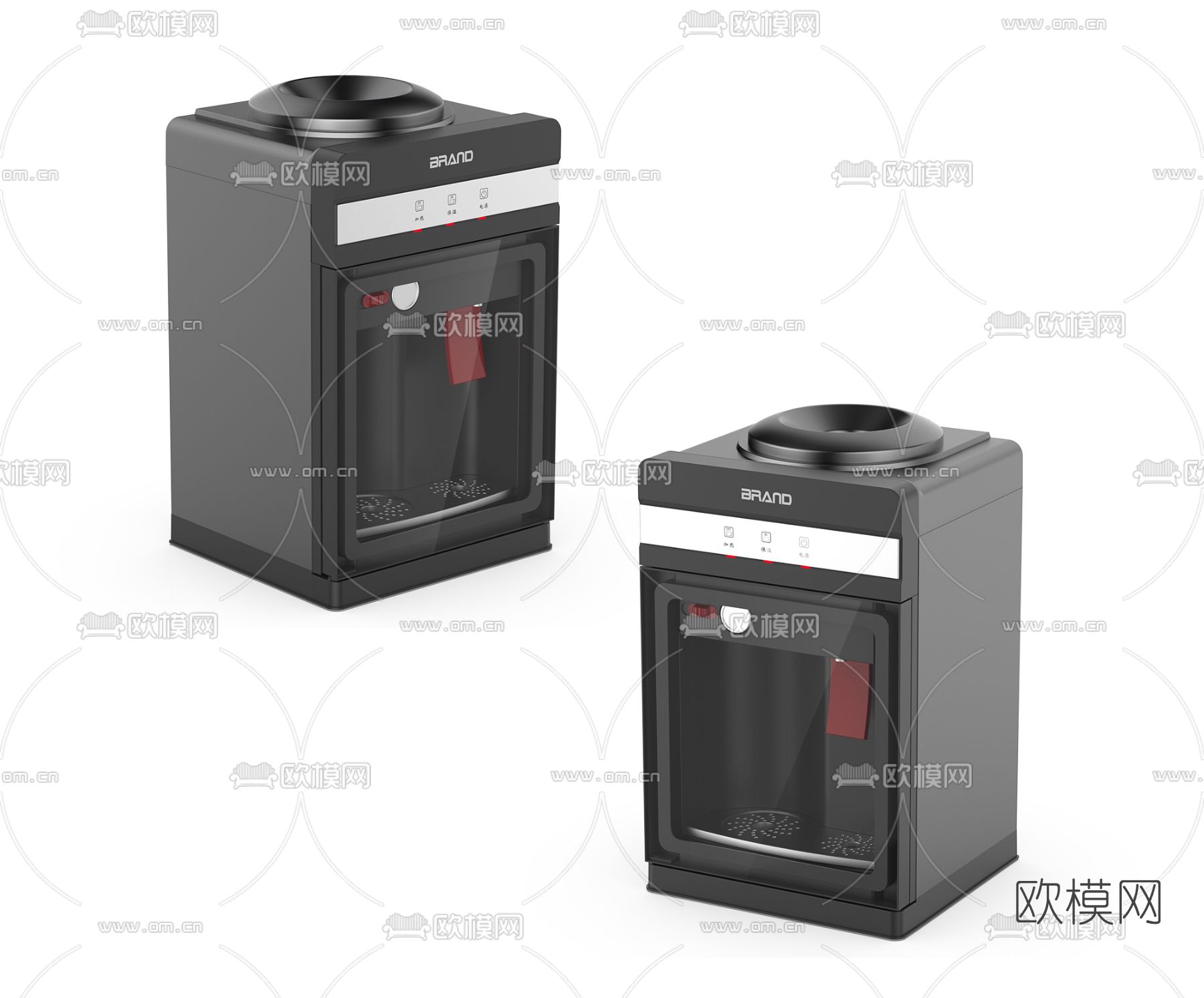 饮水机3d模型下载